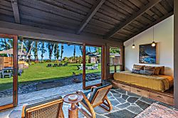 Hale Maluhia at Hanalei Bay Beachfront Cottage