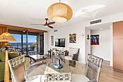 Kihei Beach Condo #510 - Living area