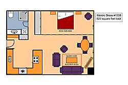 Waikiki Shore Waikiki Shore #1208