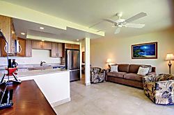 Kihei Surfside 211 - Living area
