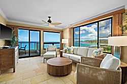 Poipu Shores 307A - Living area