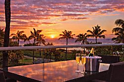 Honua Kai Hokulani 204 - A wide-open private balcony made for happy hour sunset gazing.