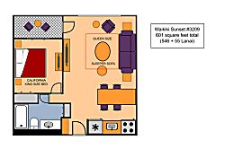 Waikiki Sunset #3209