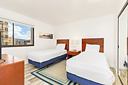 Waikiki Beach Tower Ocean 2 BDR on the 12th Floor