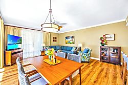 Honua Kai Konea 439 - The dining area opens to both the kitchen and balcony, so meals come with conversation and