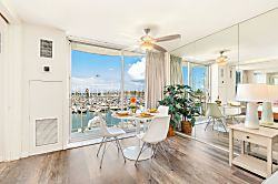 Ilikai Marina Ocean 1 BDR on the 3rd floor