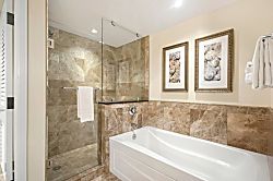 Honua Kai Konea 449 - Walk-in shower and soaking tub for ultimate relaxation