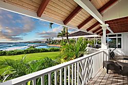 Hale Ohana Beachfront Home Poipu
