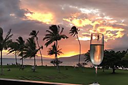 Maui Sunset B222 Oceanfront 2BR/2BA Condo