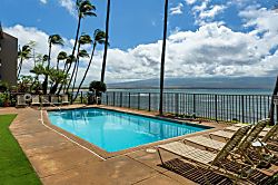 Lauloa 212 - Swim with a view! Enjoy our sparkling pool with breathtaking vistas looking towards Haleak