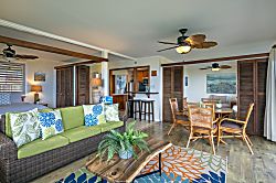 Hanalei Colony Resort I1 | living room - Hanalei Colony Resort I1 | living room
