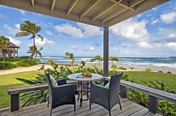 Hanalei Colony Resort I1 | beachfront lanai - Hanalei Colony Resort I1 | beachfront lanai