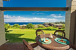 Kapalua Ridge Villas 1614 - Outdoor dining