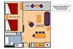 Waikiki Banyan #3601-T1