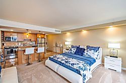 Kaanapali Shores 942 - Open studio layout with a plush king bed