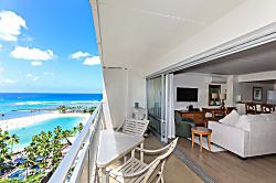 Ilikai Hotel Lagoon View Condo 16th Floor