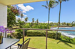 Oceanfront Poipu Condo Second Floor Unit