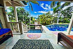 Falling Waters Kona Beach Villa