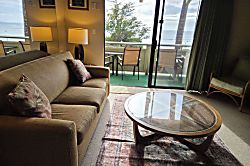 Shores of Maui Unit 220 - Living area