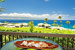 Kapalu Ridge Villa 2914 - The tropical views of Molokai in the distance