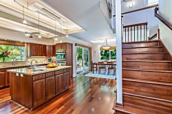 Hanalei Ohana - Brazilian hardwood floors throughout this lovely home.