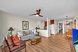 Kulakane 105 - Thoughtfully designed space for gathering, dining, and relaxing.