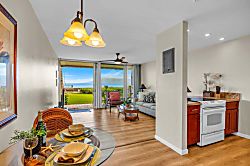 Kulakane 105 - Prepare meals while staying connected to the living area.