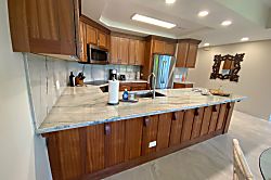 Very spacious for a one bedroom condo and complete