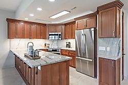 Very spacious for a one bedroom condo and complete