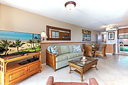 Mana Kai Maui Resort, #812C  - Living area