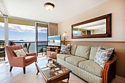 Mana Kai Maui Resort, #812C  - Living area