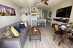 Waikiki High-Rise Ocean View Condo 2BR/2BA