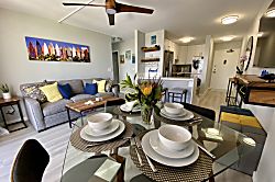 Waikiki High-Rise Ocean View Condo 2BR/2BA