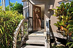 Entrance to Kanaloa at Keauhou 2301, Stairs to the unit