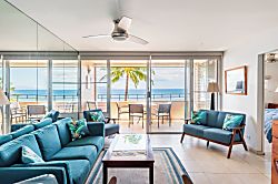 Ma'alaea Bay Mermaid Cove Condo 2BR - Living area