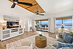 Poipu Shores 404A - Living room