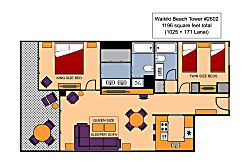 Waikiki Beach Tower #2602