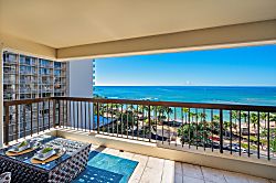 Waikiki Beach Tower Condo with Ocean View