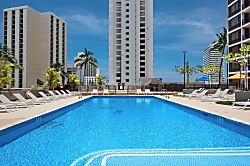 Waikiki Banyan 2914 Tower 2 - Refresh in Waikiki Banyan's shared heated swimming pool