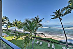 Oceanfront Kaanapali Resort Oasis