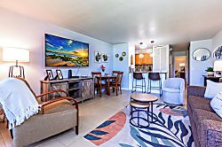 Maui Vista 2118 - Unwind in your open-concept retreat, where coastal decor and comfortable seating invite yo