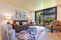 Maui Vista 2118 - Sink into your private retreat with views of lush gardens and open sky just beyond your pa