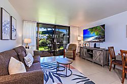 Maui Vista 2118 - Relax in your bright, welcoming living space with sliding doors opening to a private patio