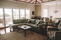 Kihei's Hidden Gem - Great room folding door out to lanai for dining, lounging, and beautiful sunsets