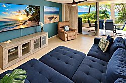 Royal Mauian 3bd Condo - Living area