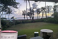 Anahola Beach Home - Mornings don't get better than this.
