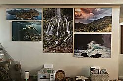 Anahola Beach Home - Fine Art photos on metal by  local photographers Steve Munch & Lee Scott