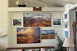 Anahola Beach Home - Fine Art photos on metal by  local photographers Steve Munch & Lee Scott