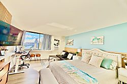 Waikiki Ocean View Studio 20th Floor