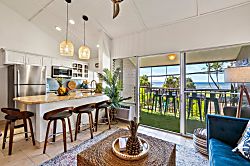 Kihei Surf Style Oceanfront Condo